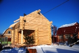 Фото деревянного дома 6х8 проект Янтарь
