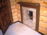 Фото печки деревянной бани 7,5х10,5 проект Рубин